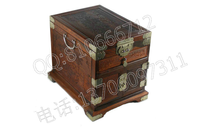 三童獻(xiàn)壽梳妝盒、收納盒